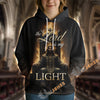 Unijames The Lord Is My Light 3D All Over Print Hoodie