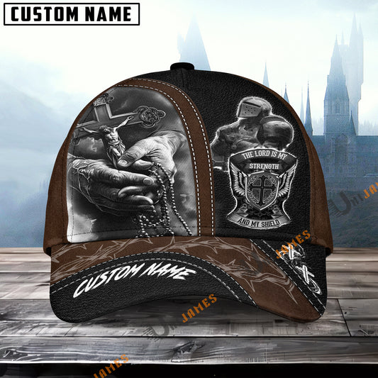 Unijames Christian Rosary & Cross Warrior Cap