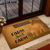 UniJames Farm Sweet Farm Vintage Doormat (12 Cattle Breeds)