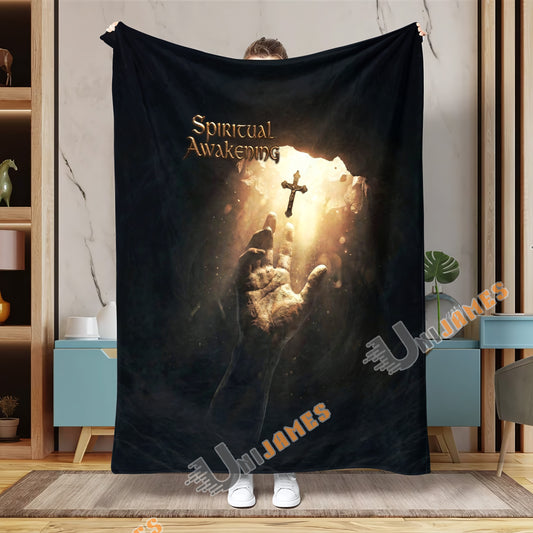 Unijames Reach for the Light – Spiritual Awakening Blanket