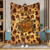 Uni Personalized Farm Name Rustic Cattle Blanket