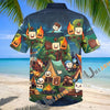 Unijames Cute Smores Camping Night Hawaiian Shirt