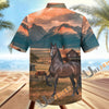 Unijames Personalized Hackney Horse Farm Hawaiian Shirt