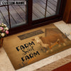 UniJames Farm Sweet Farm Vintage Doormat (12 Cattle Breeds)