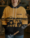 Uni Personalized Name & Farm Name Cattle Hoodie For Tristan Devine