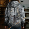 Unijames God Lion Cross On Sky 3D Hoodie
