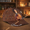 Unijames Vintage Leather Horse Art Cap