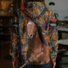 Uni Custom Name Horse Lover Camo 3D Hoodie