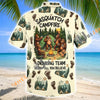 Unijames Sasquatch Campfire Drinking Team Hawaiian Shirt
