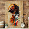 Unijames Then You Will Know the Truth Jesus Portrait Canvas
