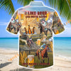 Unijames I Like Beer and Horse Racing Hawaiian Shirt