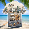 Unijames RV Camper Camping Gear Essentials Hawaiian Shirt