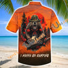 Unijames I Wanna Go Camping Bear Hawaiian Shirt