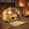 Unijames Sunflower Horse Cap – Western Tooled Leather Floral Hat
