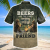 Unijames The Best Beers We Drink With Friend Bear Camping Hawaiian Shirt