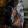 Uni Custom Western Horse Hoodie