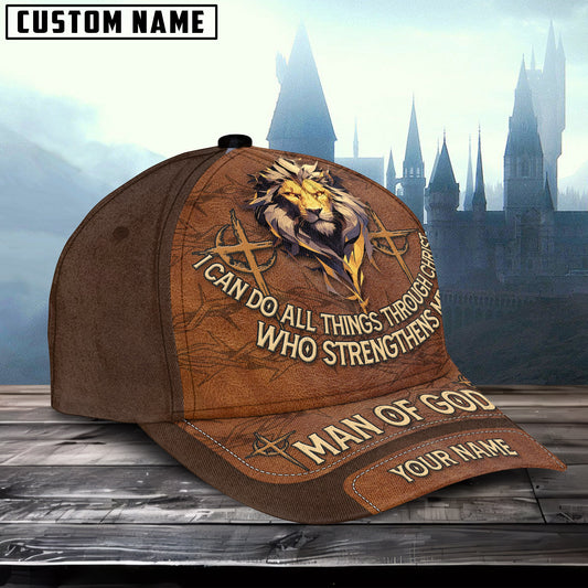 Unijames Philippians 4:13 Lion of Judah 3D Cap