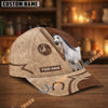 Unijames Personalized Equestrian Horseshoe Leather Classic Cap