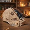 Unijames Personalized Equestrian Horseshoe Leather Classic Cap