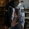 Uni Custom Western Horse Hoodie