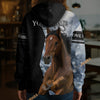 Uni Custom Western Horse Hoodie
