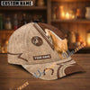 Unijames Personalized Equestrian Horseshoe Leather Classic Cap