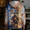Unijames Heavenly Lion of Judah & Holy Knight 3D All-Over Print Hoodie