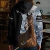 Uni Custom Western Horse Hoodie
