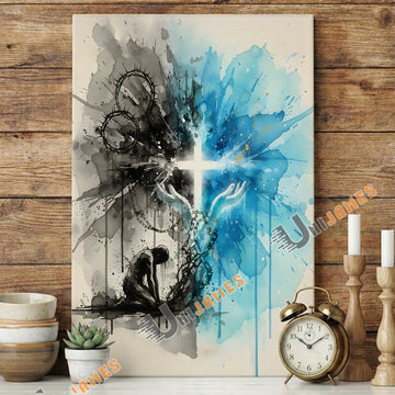 Unijames Chains Broken by the Cross Art