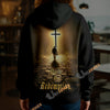 Unijames Path of Redemption Christian Cross 3D Hoodie