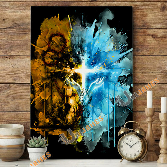 Unijames Crimson Redemption Cross Art