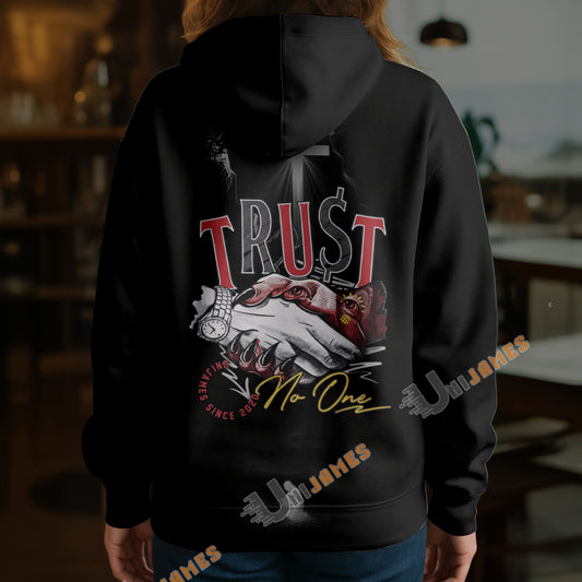 Unijames Trust No One – Faith Over Flesh 3D Hoodie