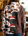 Uni Personalized Name & Farm Name Merry Moo Hoodie