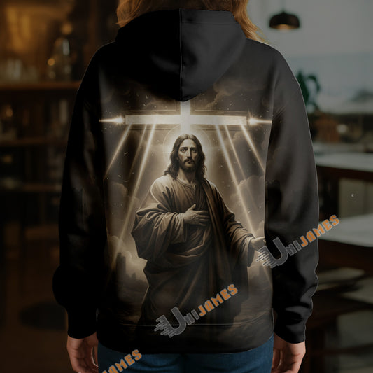 Unijames Light of Salvation Jesus 3D Hoodie