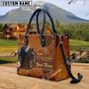 Unijames Hackney Never Walk Alone Custom Name 3D Leather Handbag