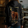 Uni Personalized Starlight Cow Farm Custom Name Hoodie (8 Cattle Breeds)