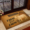 UniJames Farm Sweet Farm Vintage Doormat (12 Cattle Breeds)