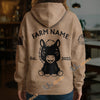 Uni Personalized Name & Farm Name Adorable Farm Calf Hoodie (10 Cattle Breeds)