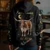 Uni Personalized Starlight Cow Farm Custom Name Hoodie (8 Cattle Breeds)
