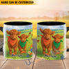 Uni Personalized Name Cow Mug for Farm Animal Lovers