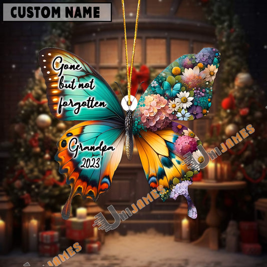 UniJames Personalized Gone But Not Forgotten Memorable Acrylic Ornament