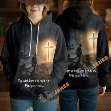 Unijames Faith Through Darkness 3D All-Over Print Hoodie