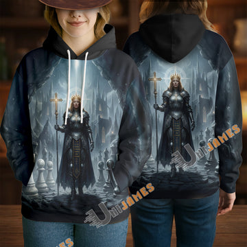 Unijames Queen of Light 3D All-Over Print Hoodie