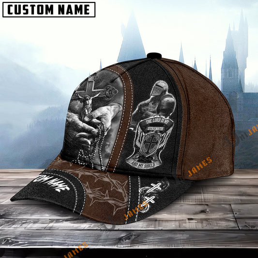 Unijames Christian Rosary & Cross Warrior Cap