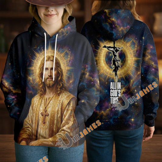 Unijames Celestial Savior 3D All-Over Print Hoodie