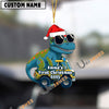 UniJames Personalized Baby’s First Christmas Dinosaur Acrylic Ornament