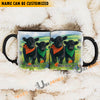 Uni Personalized Name Cow Mug for Farm Animal Lovers
