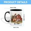 Uni Our Farm, Our Herd Personalized Name Mug (10 Cattle Breed)
