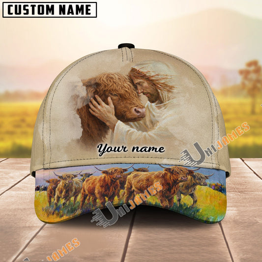 Uni Personalized Under His Hands Custom Christian Farm Cap