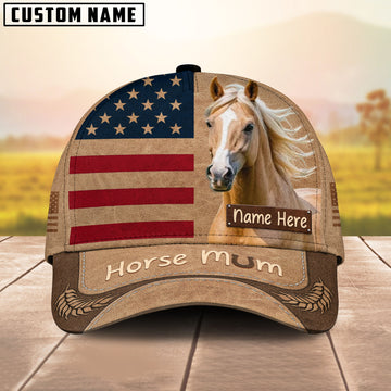Unijames Personalized Cap – Palomino Horse